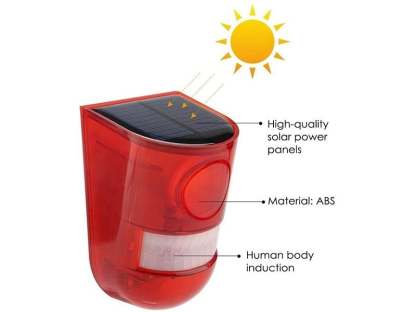 Solar Alarm Lamp