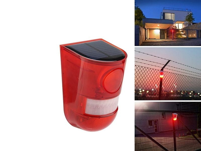 Solar Alarm Lamp