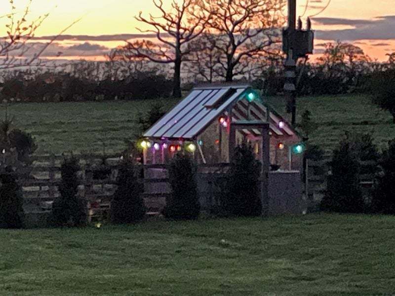 Multicoloured Solar LED Festoon String Lights