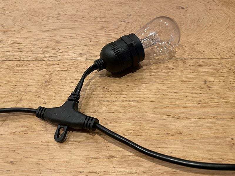 Multicoloured Solar LED Festoon String Lights-Garden Furniture Centre-48Hour Dispatch,LowRange,Under 100,Accessories,LED Solar Lights,Solar Lights  Solar,Solar Lights-{collection_title}