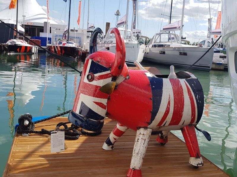 Alfie Union Jack Cooler -Garden Furniture Centre-MidInstock,instock,MidRange,Union,Ornaments Accessories,Ornaments,Accessories,Ranges,Think Outside Range,Metal Garden Ornaments,Novelty Drinks Coolers,Think Outside Range Ranges,Coronation Range-{collection_title}