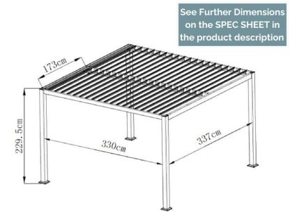 Galaxy Gazebo | 3.5 X 3.6M | BLACK FRIDAY MONTH