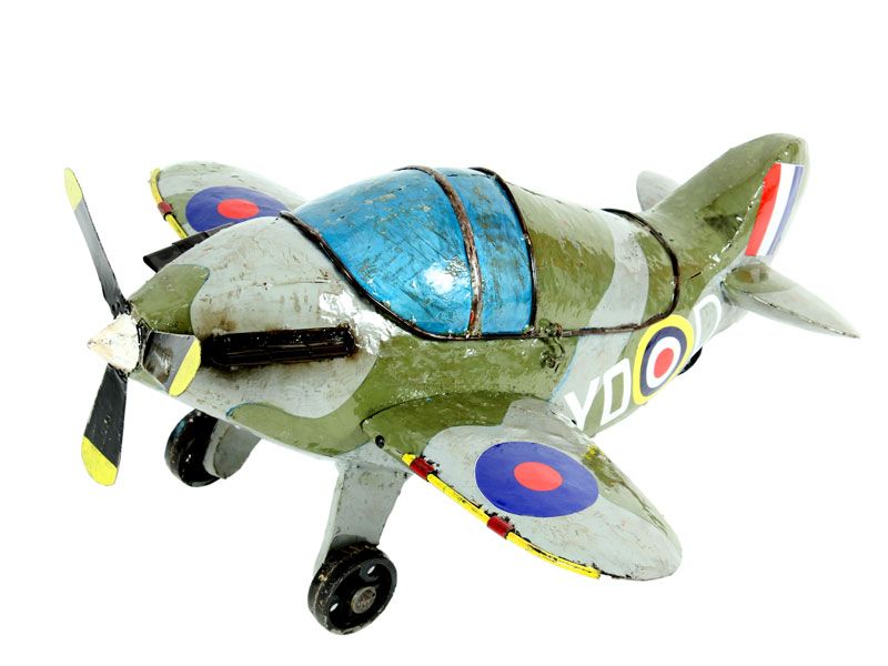 Spitfire Drinks Cooler | D-DAY 80TH ANNIVERSARY OFFER-Garden Furniture Centre-48Hour Dispatch,LowRange,Information,Great Gifts for Fathers Day,Ornaments Accessories,Ornaments,Accessories,Ranges,Think Outside Range,Metal Garden Ornaments,Novelty Drinks Coolers,Think Outside Range Ranges,Storage Accessories-{collection_title}