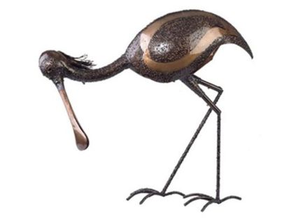 Spoonbill Pecking