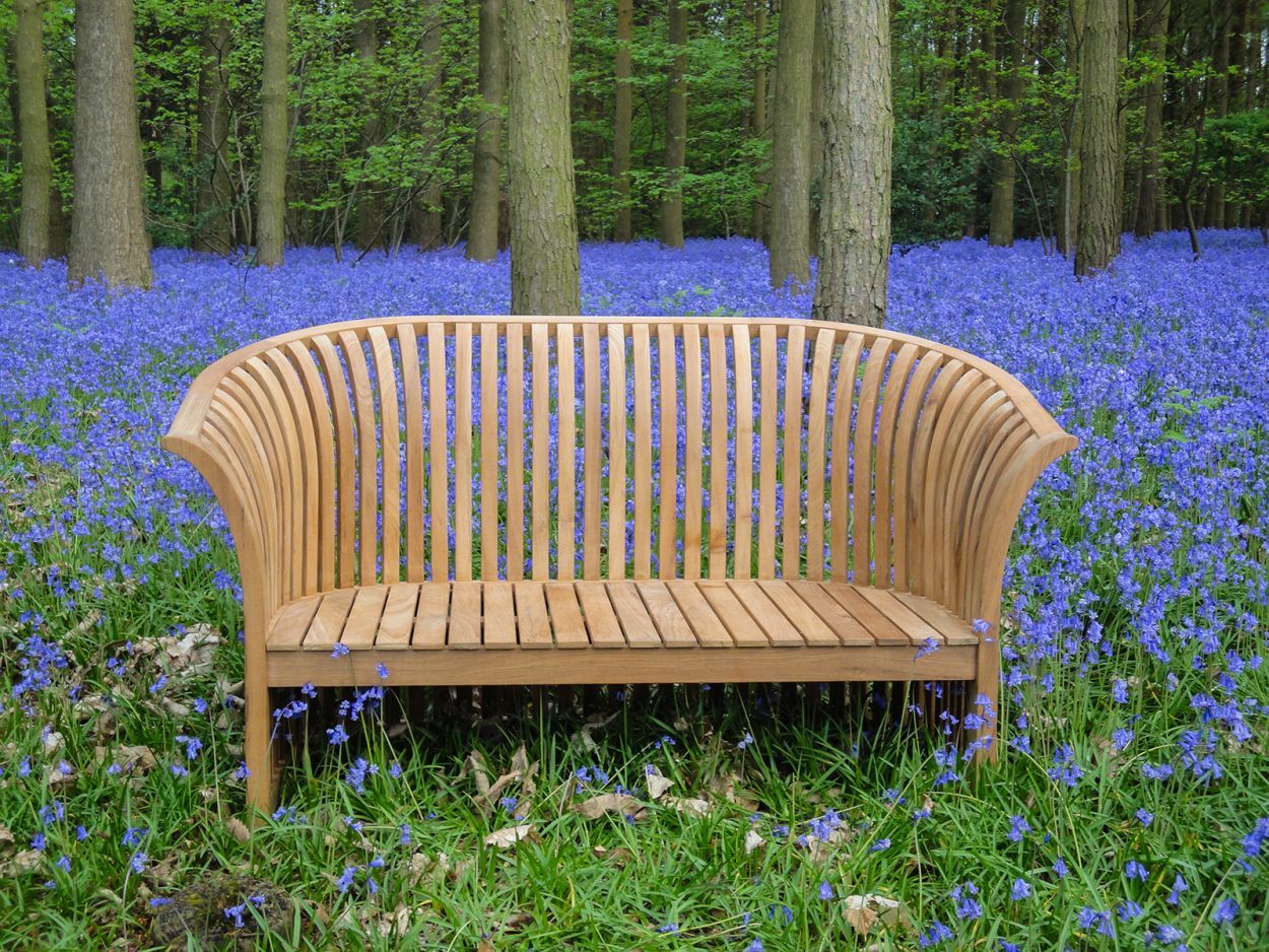 Spring Bench | FSC® Certified | Pre-Order-Garden Furniture Centre-MidRange,Teak,Benches,Outdoor Furniture,FSC®,Teak Benches Benches,Teak Benches-{collection_title}