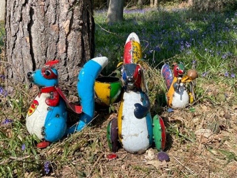 Spencer The Planter Squirrel