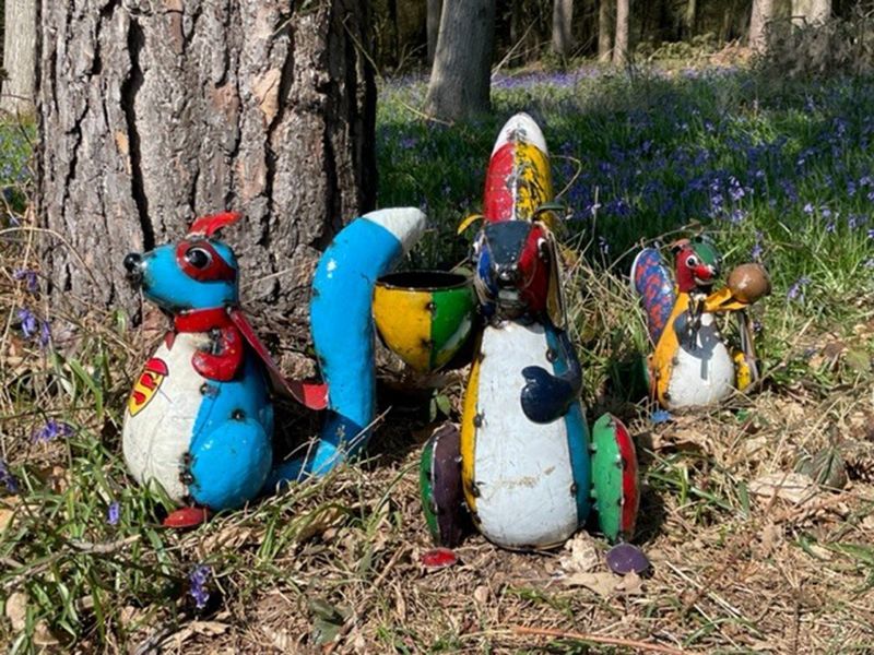 Spencer The Planter Squirrel