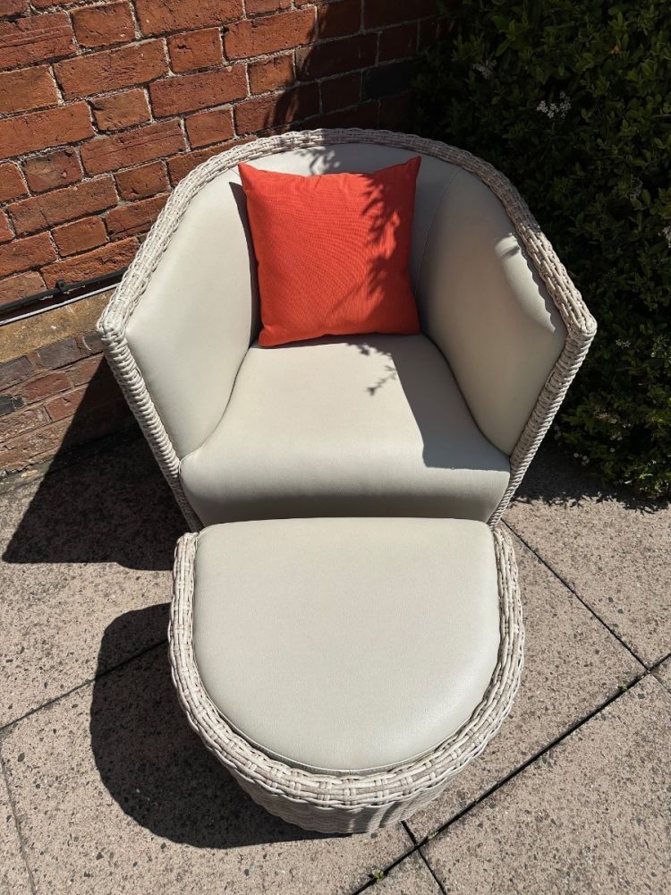 St Tropez Armchair-Garden Furniture Centre-MidInstock,instock,MidRange,Outdoor Lounging,Outdoor Furniture,Rattan Furniture-{collection_title}