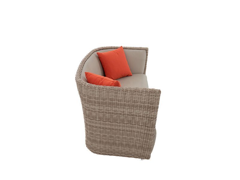 St Tropez 2 Seater Sofa-Garden Furniture Centre-MidInstock,instock,MidRange,Outdoor Lounging,Outdoor Furniture,Rattan Furniture-{collection_title}