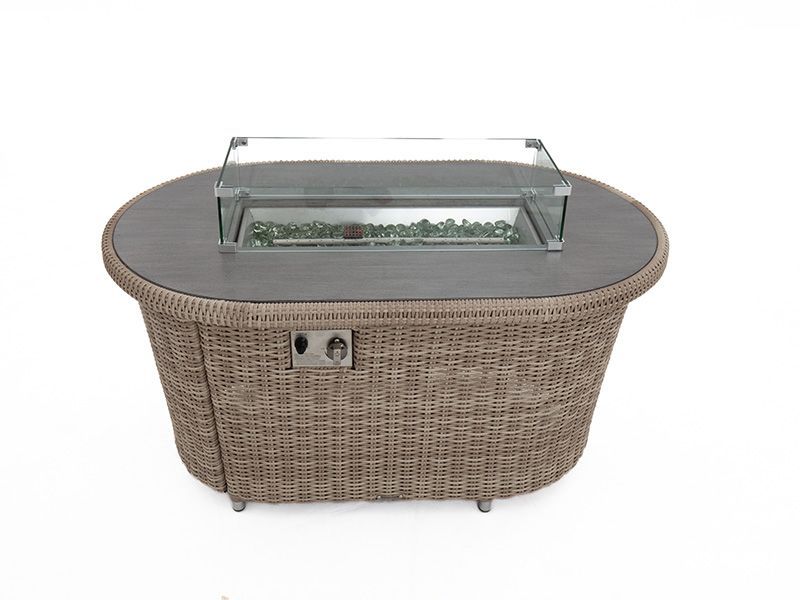 St Tropez Firepit Table-Garden Furniture Centre-MidInstock,instock,MidRange,Outdoor Lounging,Outdoor Furniture,Rattan Furniture-{collection_title}