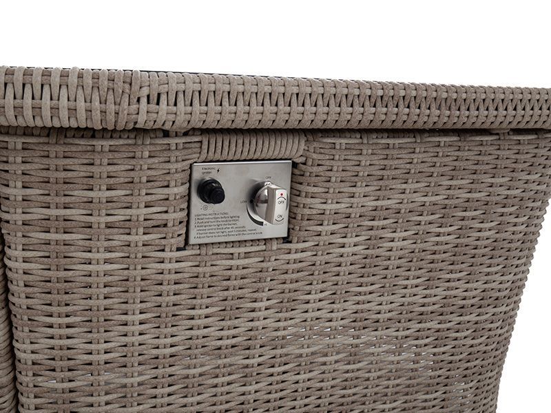 St. Tropez 6 Piece Suite With Firepit-Garden Furniture Centre-HighRange,Lounge Suites & Sets,Outdoor Lounging-{collection_title}