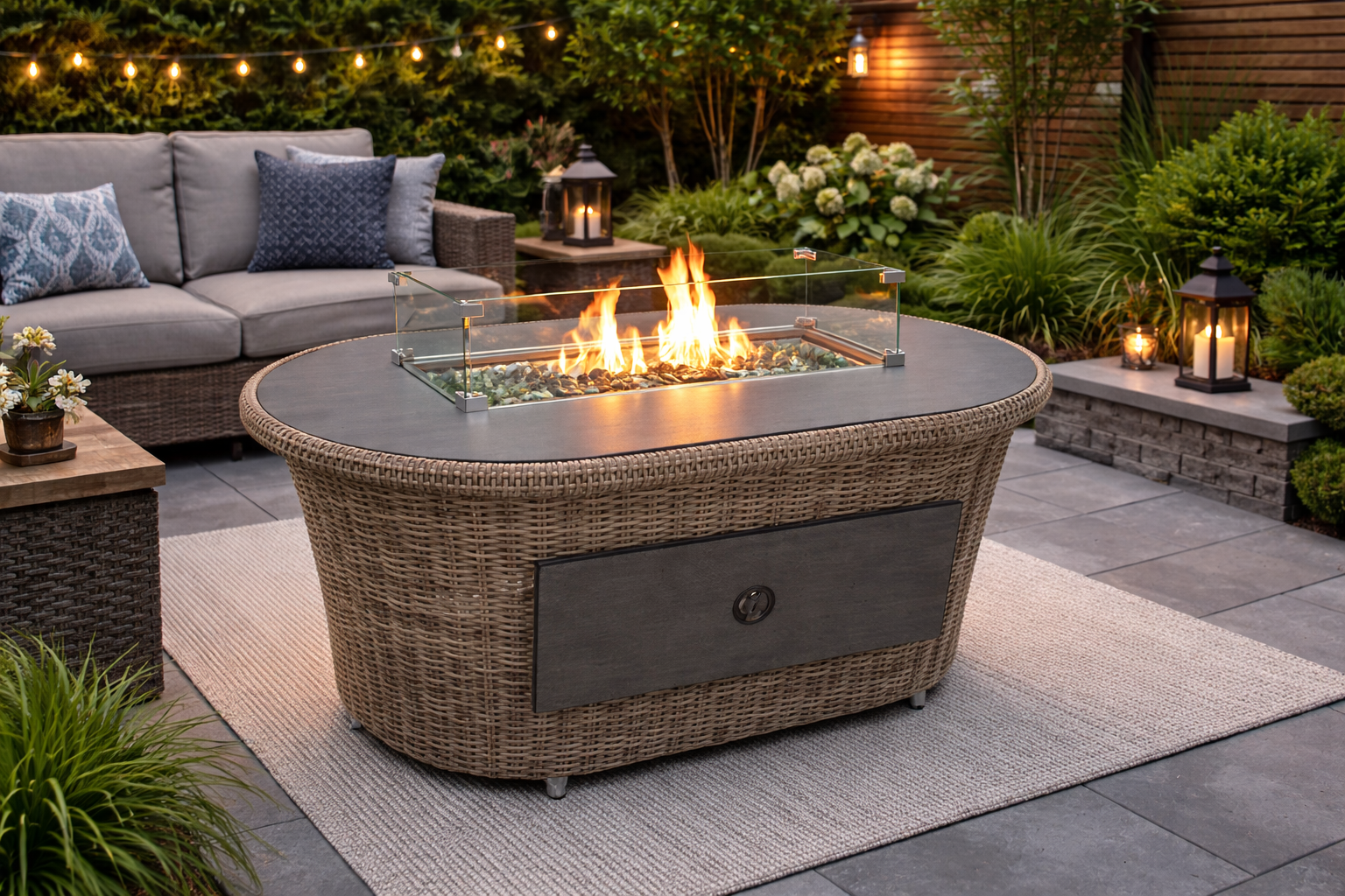 St Tropez Firepit Table