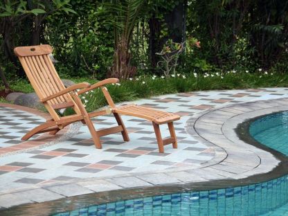 Vintage Steamer Lounger Chair 