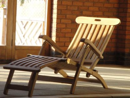 Vintage Steamer Lounger Chair 