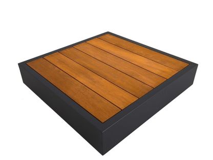 St.Lucia Modular Coffee Table with Teak Top