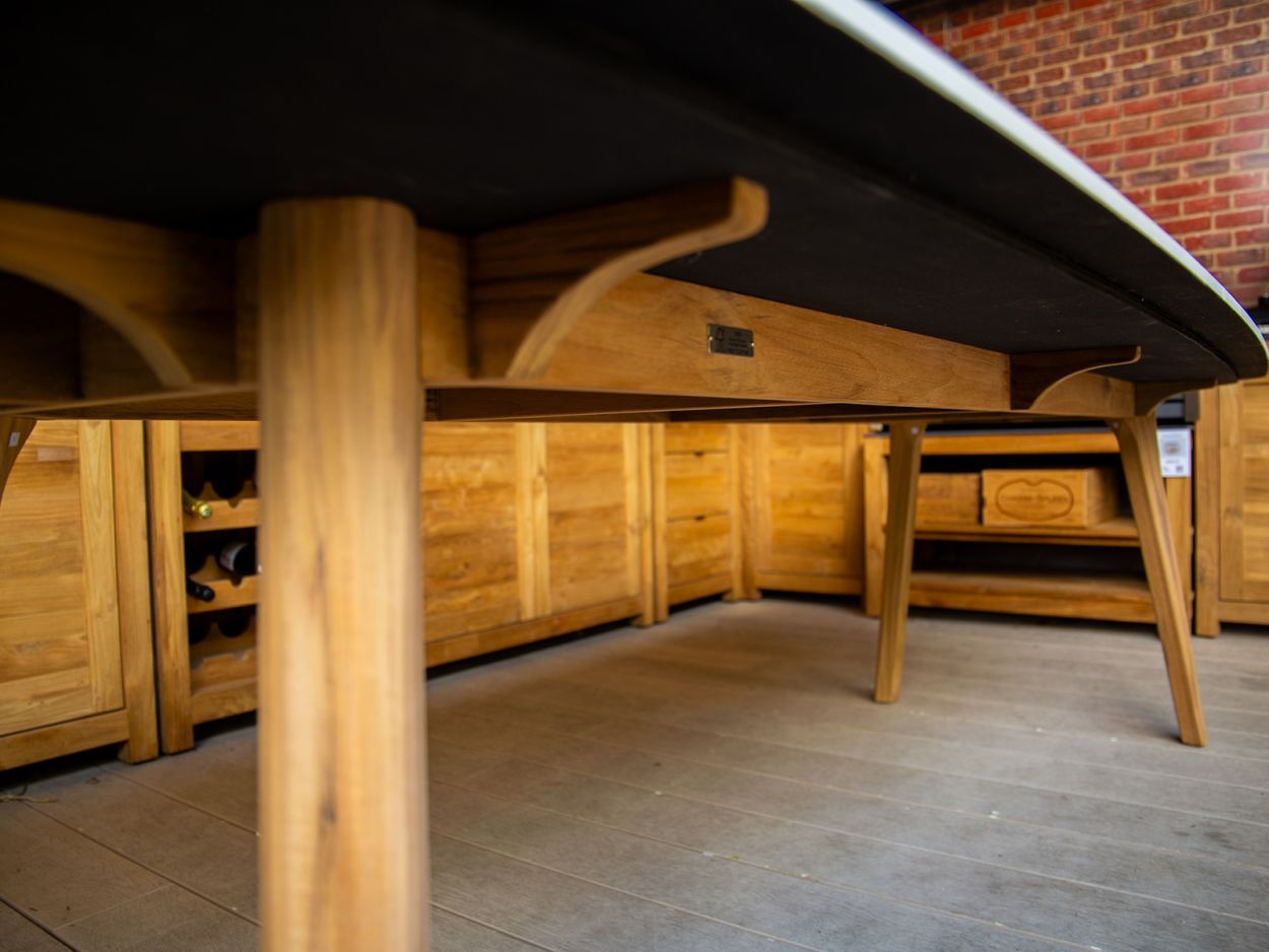 Stone Top 8 Chair Dining Set-Garden Furniture Centre-Indoor Dining,HighRange,Teak,Tables,Dining Set,Outdoor Furniture,Teak Garden Furniture,Outdoor Dining-{collection_title}