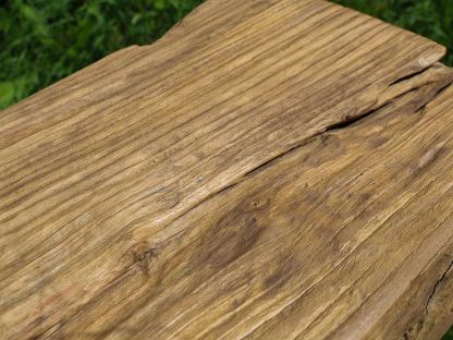 Traditional Rice Pounder Stool | Teak