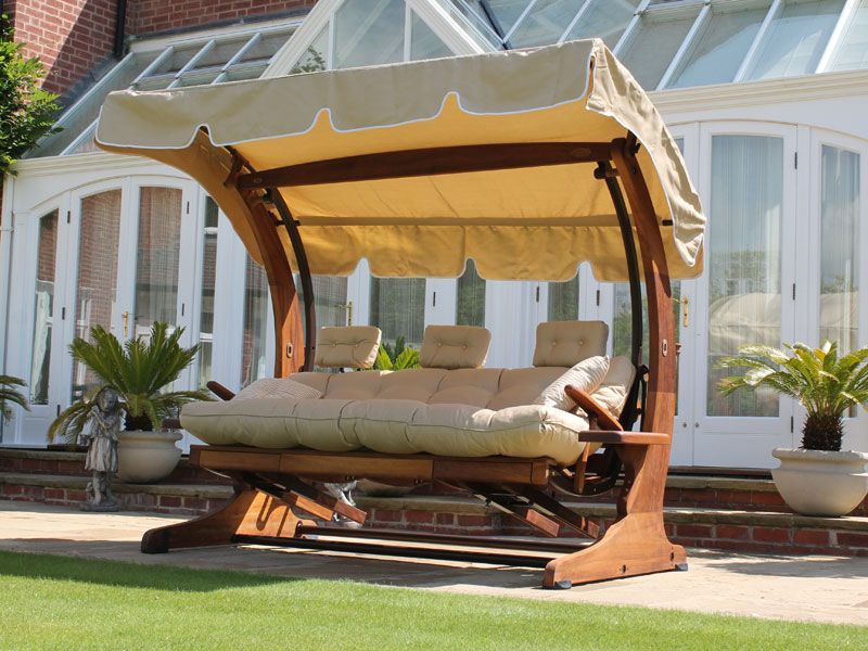 Summer Dream Swing Seat - 3 Seater -Garden Furniture Centre-HighRange,Swing Seats & Lounge Chairs,Spring & Summer Sale,Autumn & Winter Sale-{collection_title}