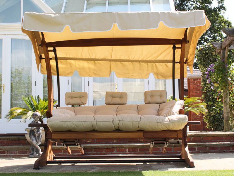 Summer Dream Swing Seat - 3 Seater -Garden Furniture Centre-HighRange,Swing Seats & Lounge Chairs,Spring & Summer Sale,Autumn & Winter Sale-{collection_title}