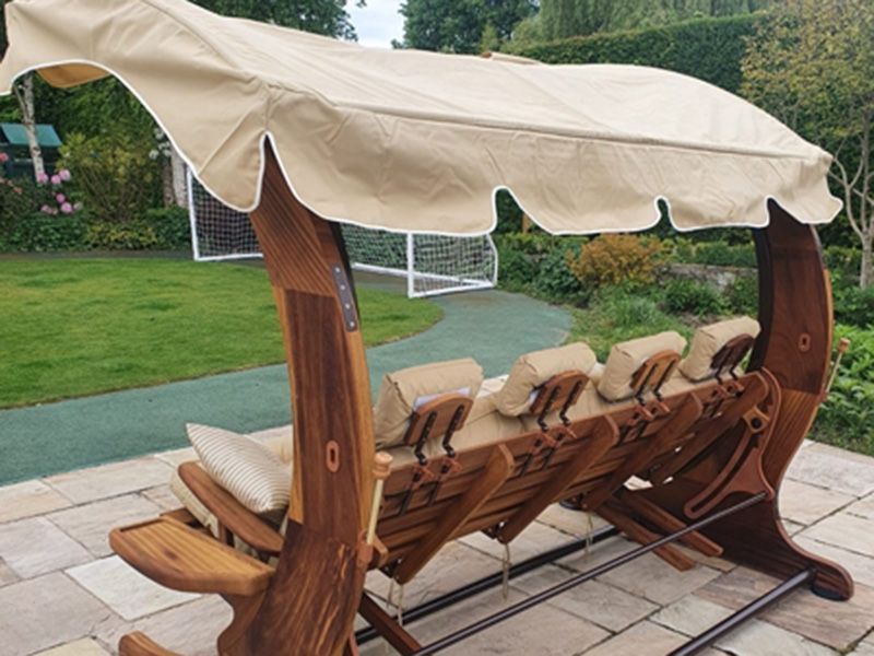 Summer Dream Swing Seat - 4 Seater -Garden Furniture Centre-HighRange,Outdoor Furniture,Swing Seats & Lounge Chairs,Spring & Summer Sale,Autumn & Winter Sale-{collection_title}