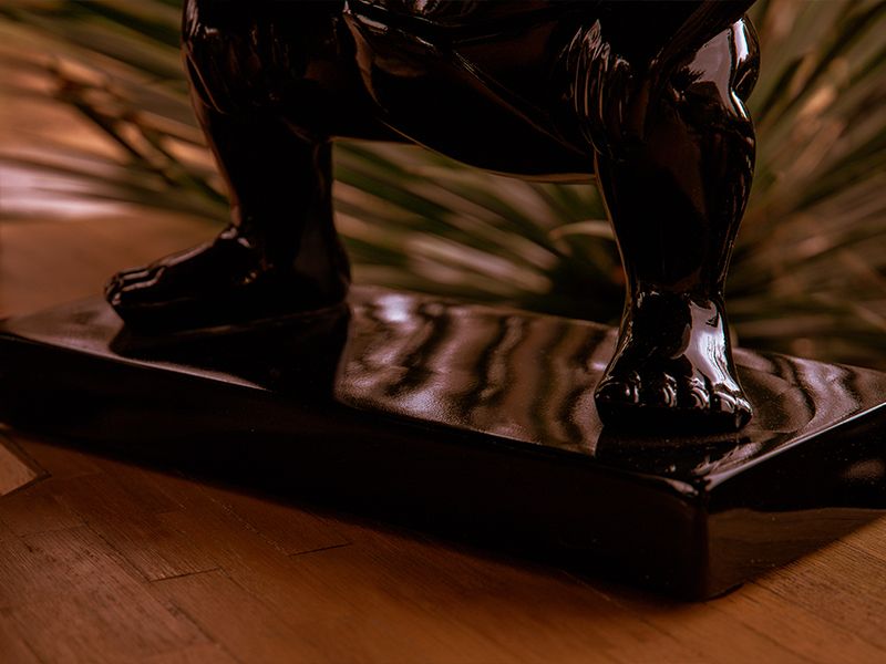 Sumo Garden Ornament - Black