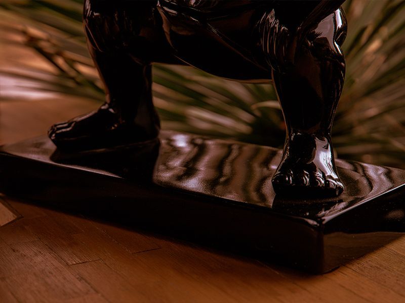 Sumo Garden Ornament - Black
