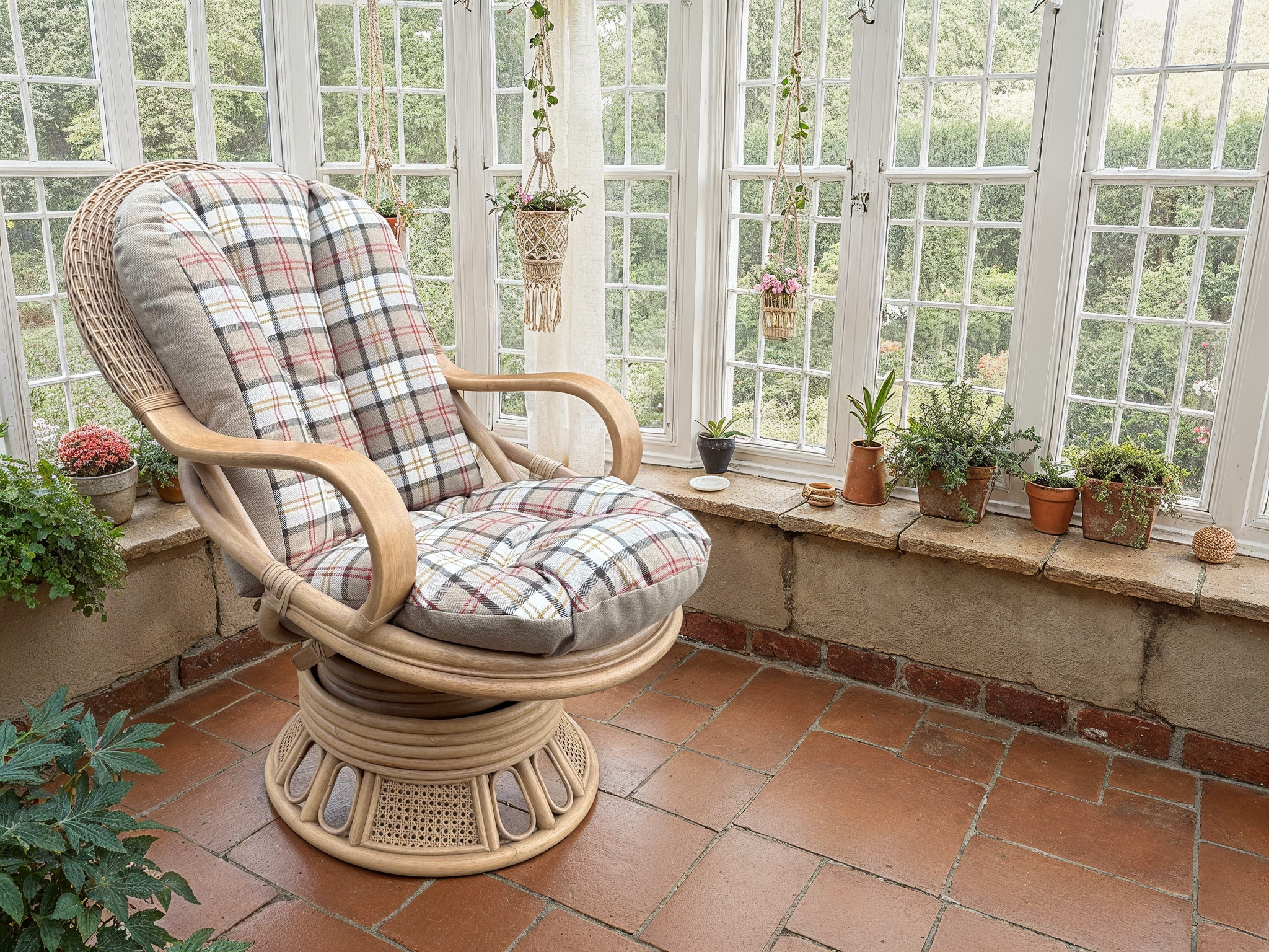 Moreton Swivel Rocker Chair-Garden Furniture Centre-MidInstock,instock,MidRange,Conservatory,Cane Furniture Conservatory,Moreton Conservatory Furniture,Cane Furniture,Moreton Furniture-{collection_title}