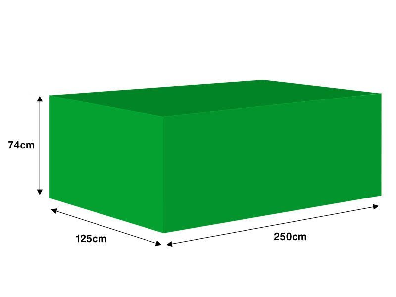 Breathable Rectangular Table Weather Cover | Large -Garden Furniture Centre-LowRange,Under 100,Breathable Weather Covers,48Hour Dispatch-{collection_title}