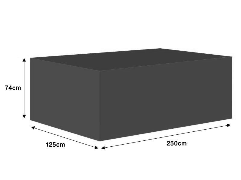 Breathable Rectangular Table Weather Cover | Large -Garden Furniture Centre-LowRange,Under 100,Breathable Weather Covers,48Hour Dispatch-{collection_title}