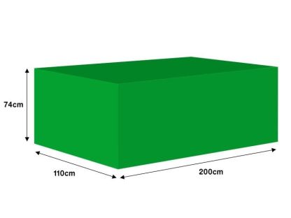 Breathable Rectangular Table Weather Cover | Medium