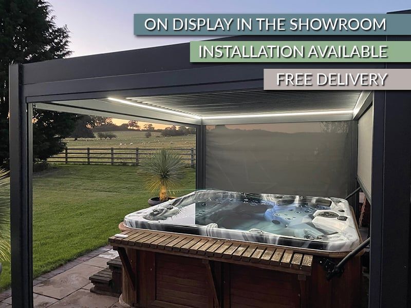 Eclipse 3 X 3m LED Motorised Pergola