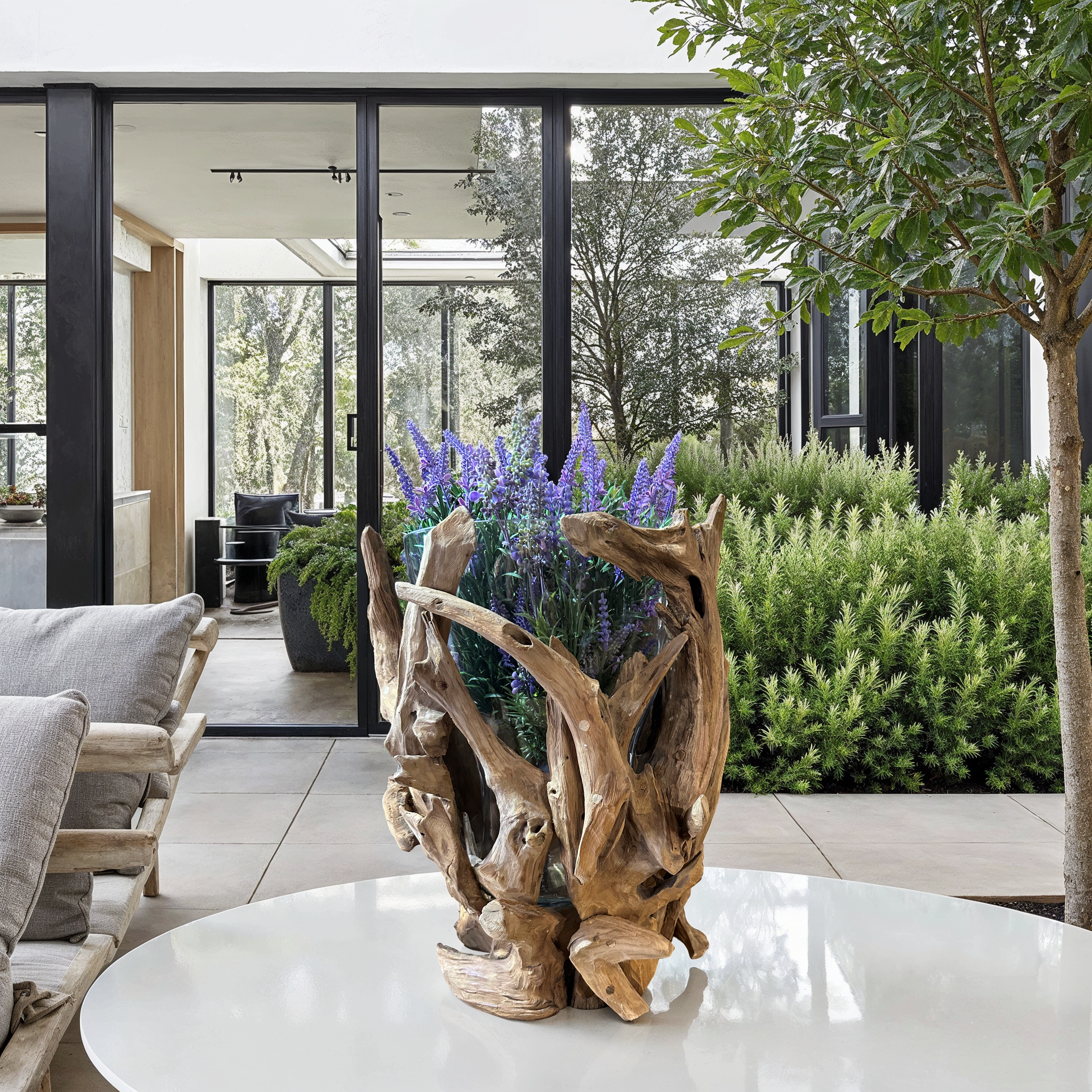 Tambora Vase-Garden Furniture Centre-Ornaments,Root,vase,Indoor Accessories,Conservatory-{collection_title}