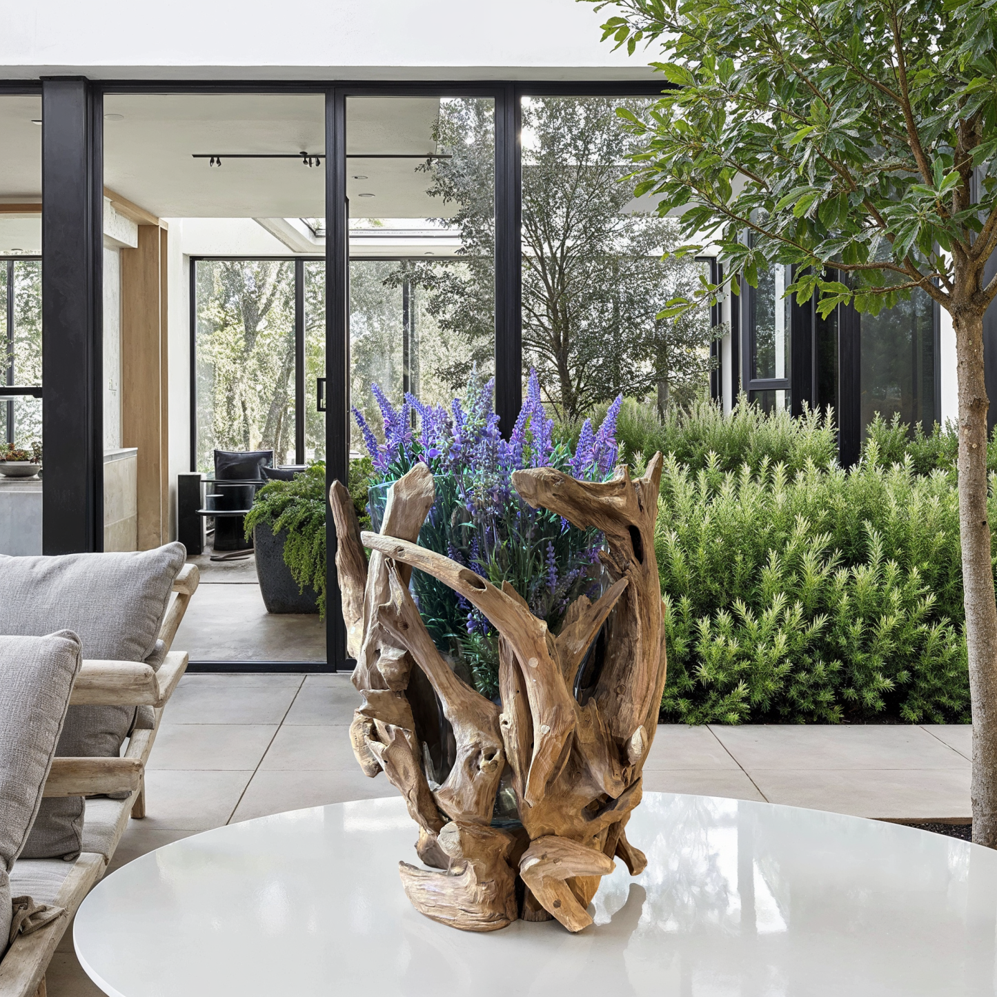 Tambora Vase-Garden Furniture Centre-Ornaments,Root,vase,Indoor Accessories,Conservatory-{collection_title}