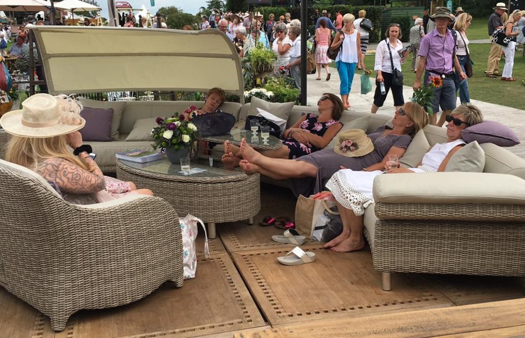 Too much bubbly at RHS Tatton Park Flower Show