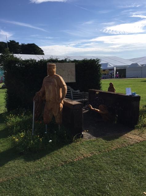 stunning sculptures at Tatton Park