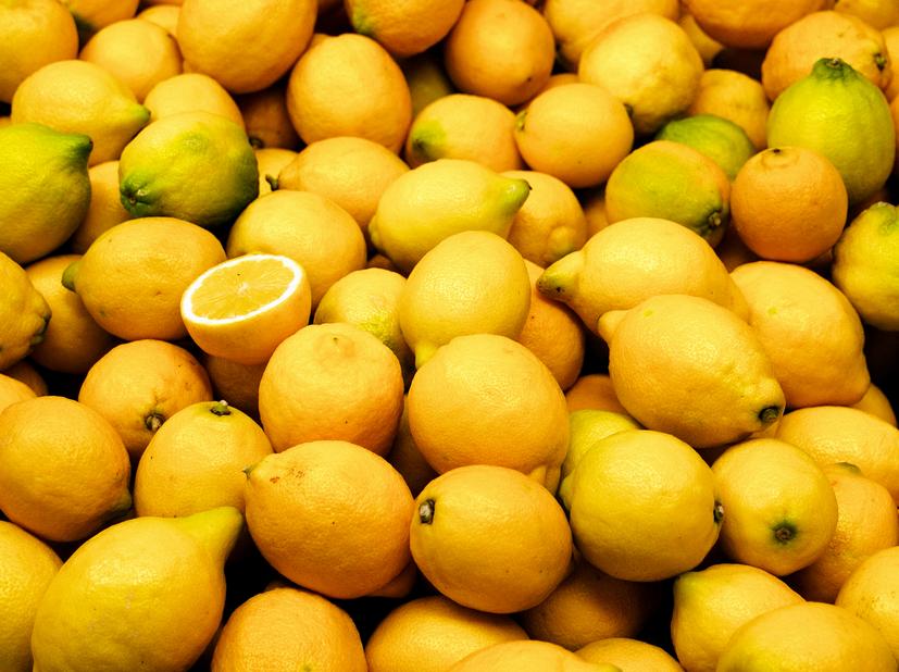 Lemons are full of vitamin c