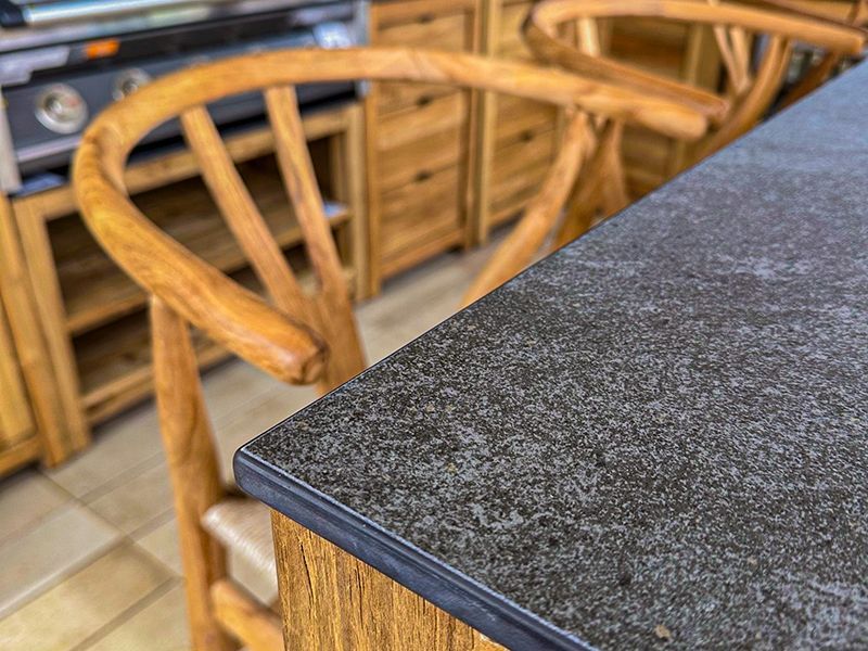 Bari Teak Bar Armchair Set | Ex-Display-Garden Furniture Centre-HighRange,Reclaimed Furniture,Bari,Teak,Tables,Dining Set,Outdoor Furniture,Teak Garden Furniture,Outdoor Dining,The Bari Outdoor Kitchen Range,Ex-Display,Showroom exdis,Sale-{collection_title}