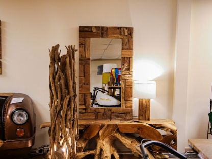 Reclaimed Patchwork Mirror