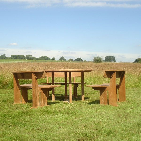 Teak Romance Bench Set | FSC® Certified | Pre-Order