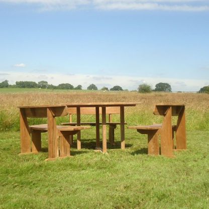 Teak Romance Bench Set | FSC® Certified | Pre-Order