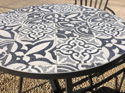 Terrazzo 70cm Table Set 