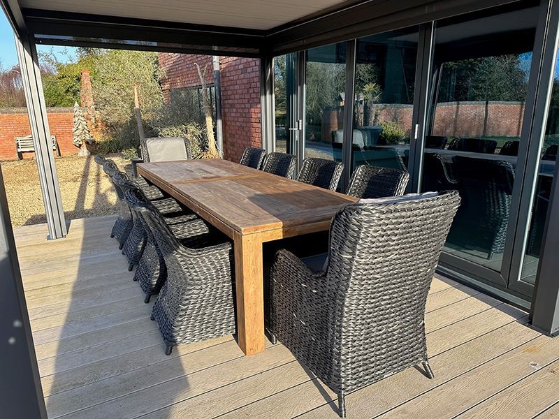 Thornbury 10 Chair Luxury Dining Set-Garden Furniture Centre-HighRange,Reclaimed Furniture,Rattan,Tables,Dining Set,Teak,Outdoor Furniture,Teak Garden Furniture,Outdoor Dining,Autumn & Winter Sale-{collection_title}