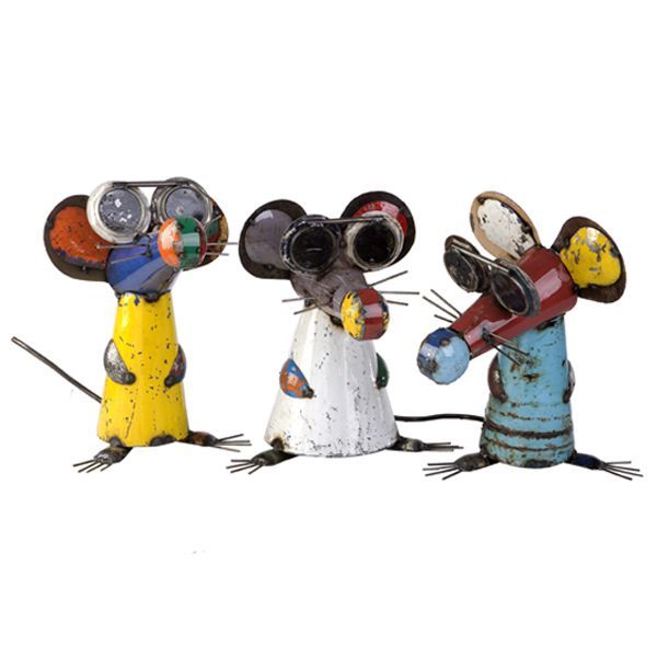 Three Blind Mice-Garden Furniture Centre-48Hour Dispatch,LowRange,Ornaments Accessories,Ornaments,Ranges,Animal Garden Ornaments,Think Outside Range,Metal Garden Ornaments,Think Outside Range Ranges,Gifts,Accessories-{collection_title}