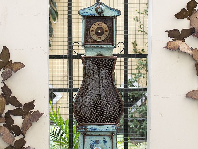 Tic Toc The Clock -Garden Furniture Centre-48Hour Dispatch,LowRange,Ornaments,Ranges,Think Outside Range,Metal Garden Ornaments,Think Outside Range Ranges,Ornaments Accessories,Accessories-{collection_title}