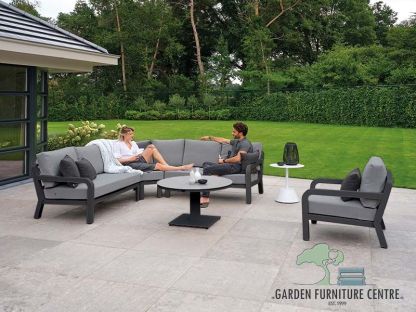Timber Rounded Corner Lounge Set | Life Range