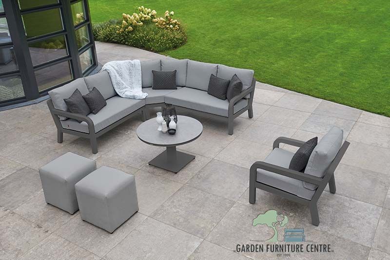 Timber Rounded Corner Lounge Set | Life Range