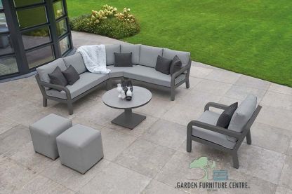Timber Rounded Corner Lounge Set | Life Range