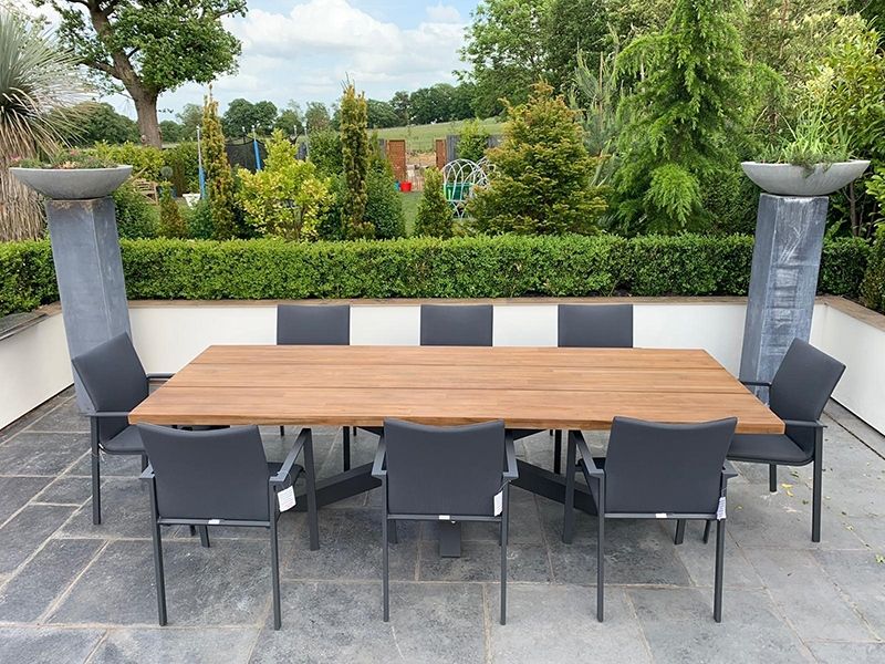 Timor Sense 8 Chair Dining Set Life Range | FSC® Certified 