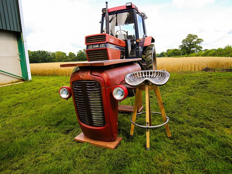 Indian Tractor Table-Garden Furniture Centre-MidInstock,instock,MidRange,Outdoor Furniture,Upcycled Furniture-{collection_title}