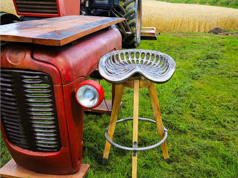 Indian Tractor Table-Garden Furniture Centre-MidInstock,instock,MidRange,Outdoor Furniture,Upcycled Furniture-{collection_title}